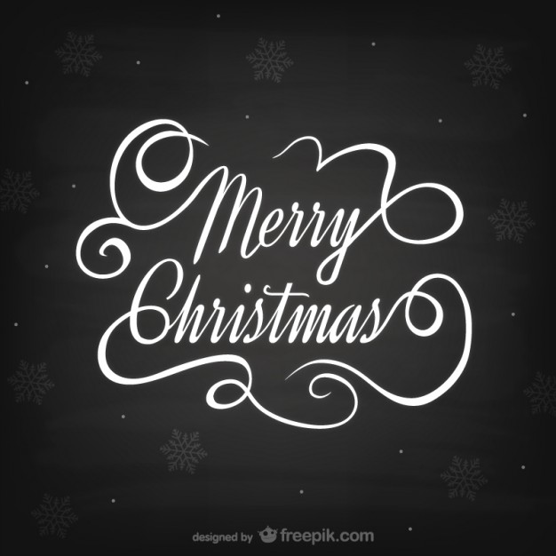 Download Black And White Christmas Lettering Free Vector Yellowimages Mockups