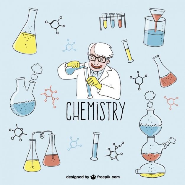 Chemistry Drawings Free Vector