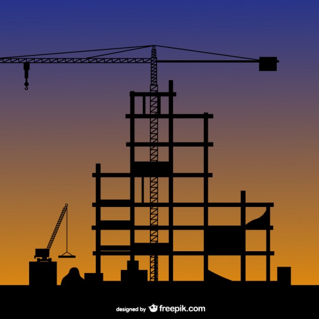 Construction Silhouette Free Vector