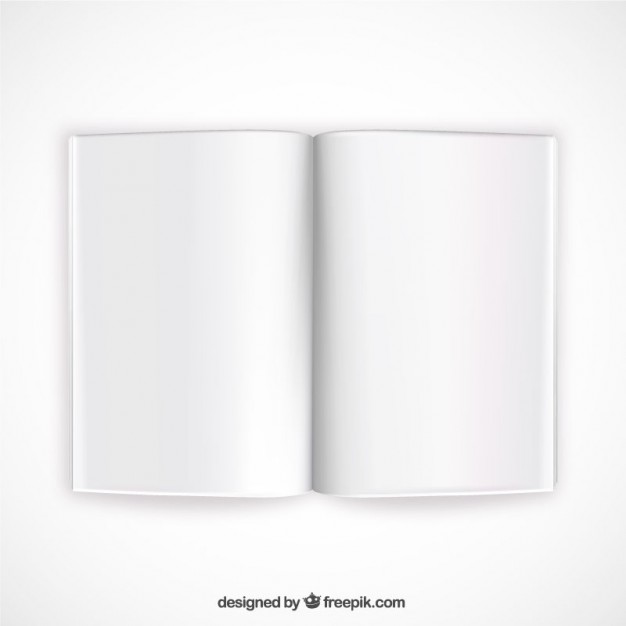 Download Opened Book Mockup Free Vector