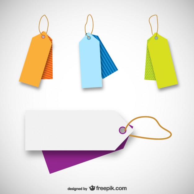 Price Tag Templates Free Vector
