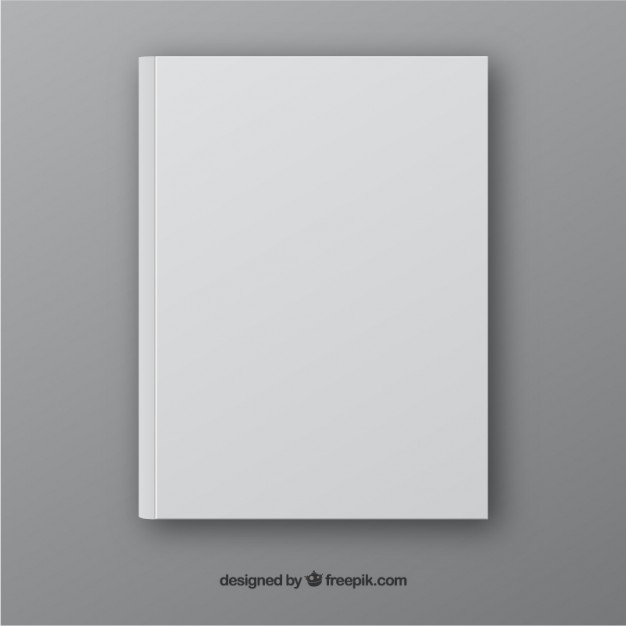 Download Realistic Book Template In Front Side Free Vector