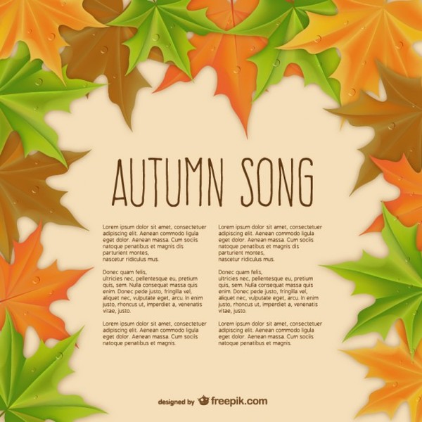 fall fall fall song