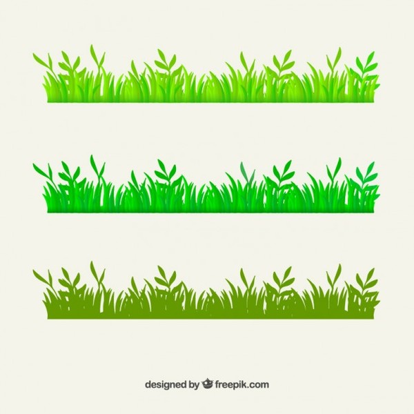 Download Green Grass Border Free Vector