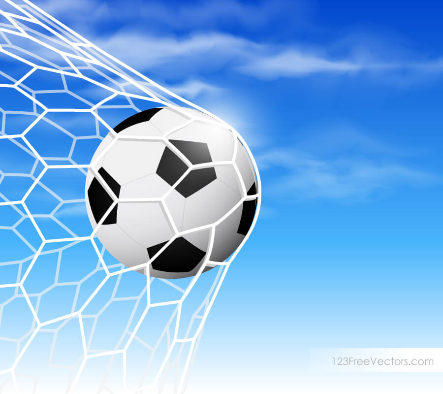 soccer net background