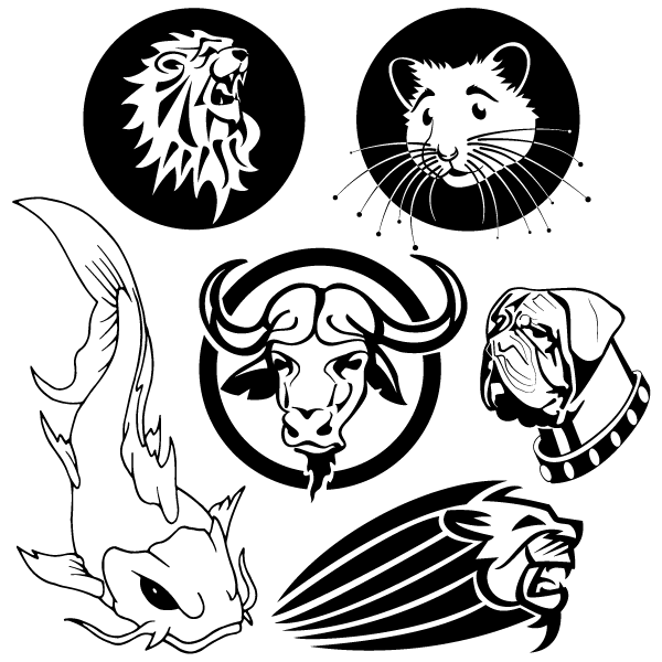 Animals Free Vector Illustrator Graphics