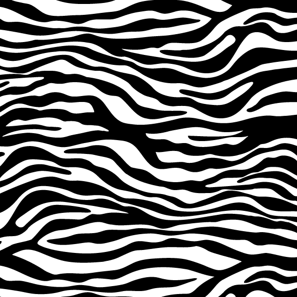 Zebra Print Vector Art
