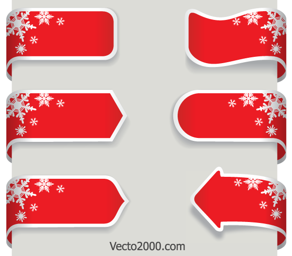Download Christmas Ribbon Banner Vector SVG Cut Files