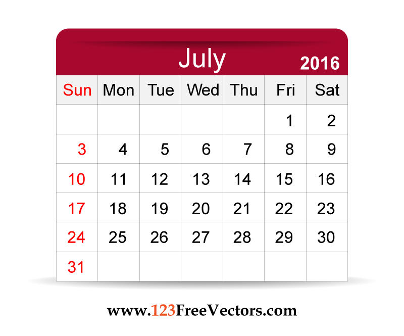 free-vector-2016-calendar-july