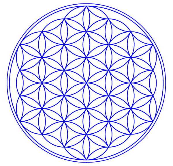 Flower of Life Vector Image