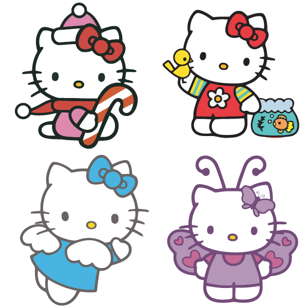 Hello Kitty Free Vector - IMAGESEE