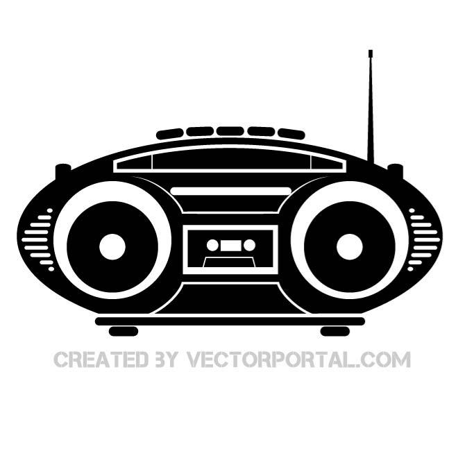 tape player clipart