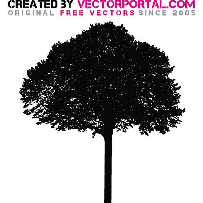 Download Tree Silhouette Graphics Free Vector Yellowimages Mockups
